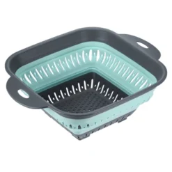 Unique Bargains Draining Pasta Potatoes Square Silicone Collapsible Colander With Handles 1 Pc -Kitchen Tools Shop GUEST 246455ed c570 4655 ba52 37699f7c0cad