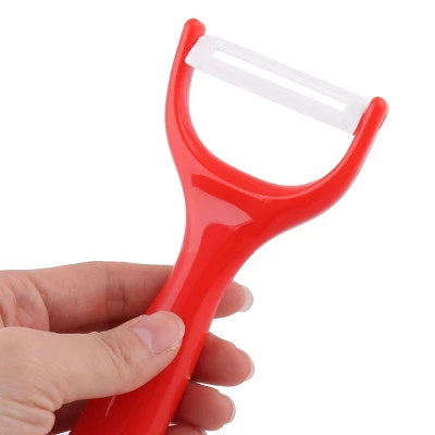 Unique Bargains Household Kitchen Utensil Fruit Vegetable Plastic Peeler Red 1 Pc 3 Unique Bargains Household Kitchen Utensil Fruit Vegetable Plastic Peeler Red 1 Pc