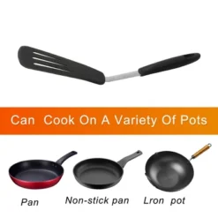 Unique Bargains Heat Resistant Non-Stick Kitchen Silicone Spatulas Black 1 Pc -Kitchen Tools Shop GUEST 2678ba0a 2003 40da bf5e 08002b37d454