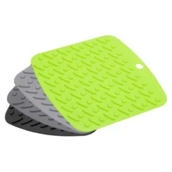 Unique Bargains Silicone Heat Resistant Trivet Pads 4 Pcs -Kitchen Tools Shop GUEST 2717e08f f021 4d95 8ec6 c1ea7cc296cf