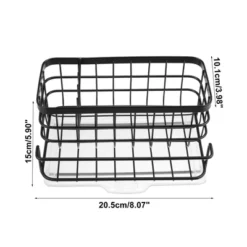 Unique Bargains Kitchen Storage Stainless Steel Sink Caddy 8.07"x5.9"x3.98" -Kitchen Tools Shop GUEST 27f08b83 69af 4a18 a05e 4fa0299cedde