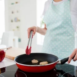 Unique Bargains Non-stick Silicone Round Head Stainless Steel Kitchen Tongs For Cooking 1 Pc -Kitchen Tools Shop GUEST 28a9234a 2f4b 434e be25 3486bb399012