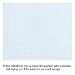 Unique Bargains Microfiber Non-slip Ultra Absorbent Quick Drying Dish Drying Mat 15.75 X 11.82 Inch Blue 2 Pcs -Kitchen Tools Shop GUEST 2957e19f 8147 4c4d 815f a924f5b4705b