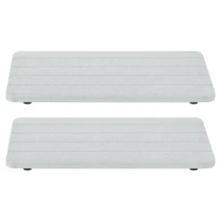 Unique Bargains Diatomite Water Absorbent Grooves Soap Dish Drying Mats 8.66" X 4.33" 2 Pcs 15 Unique Bargains Diatomite Water Absorbent Grooves Soap Dish Drying Mats 8.66" X 4.33" 2 Pcs -Kitchen Tools Shop GUEST 2989352d 5d67 4f1f 987f 99bcff3349a1
