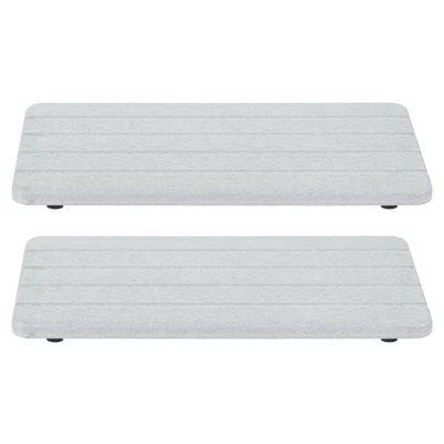 Unique Bargains Diatomite Water Absorbent Grooves Soap Dish Drying Mats 8.66" X 4.33" 2 Pcs 9 Unique Bargains Diatomite Water Absorbent Grooves Soap Dish Drying Mats 8.66" X 4.33" 2 Pcs - Image 7