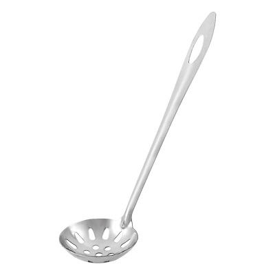 Unique Bargains Kitchen Stainless Steel Strainer Perforated Slotted Ladle Spoon 2.6" Dia 5 Unique Bargains Kitchen Stainless Steel Strainer Perforated Slotted Ladle Spoon 2.6" Dia - Image 3