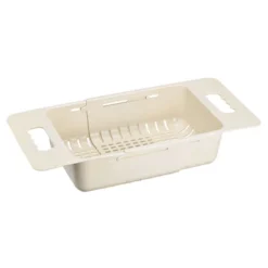Unique Bargains Extendable Over The Sink Strainer Fruit Vegetable Wash Basket Adjustable Colander For Kitchen Plastic -Kitchen Tools Shop GUEST 2b3ce711 2bd5 484a b5e4 d3d39f762a69