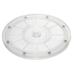 Unique Bargains High-Strength Plastic 360-Degree Durable Multi-use Rotating Swivel Stand With Steel Ball Bearings Clear -Kitchen Tools Shop GUEST 2ba64315 4a43 49ae a843 f6537b1c00ae