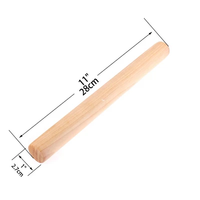 Unique Bargains Kitchen Flour Food Pastry Noodles Making Tool Wood Rolling Pins Wooden Color 2 Pcs 3 Unique Bargains Kitchen Flour Food Pastry Noodles Making Tool Wood Rolling Pins Wooden Color 2 Pcs