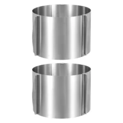 Unique Bargains Stainless Steel Round Adjustable Nonstick Cake Ring 2 Pcs -Kitchen Tools Shop GUEST 2c379caa 3124 4646 acb5 436ebcaaeeea