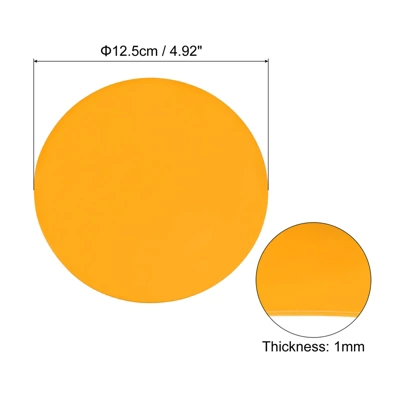 Unique Bargains Silicone Heat-resistant Flexible Non-slip Jar Opener Orange 4 Pcs 3 Unique Bargains Silicone Heat-resistant Flexible Non-slip Jar Opener Orange 4 Pcs