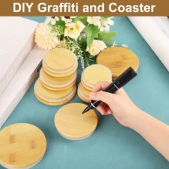 Unique Bargains Wide Mouth Mason Jar Bamboo Lids With Silicone Sealing Rings 2 Pcs -Kitchen Tools Shop GUEST 2c915b52 bb06 470a 9a72 6973d8f7e5ff 1