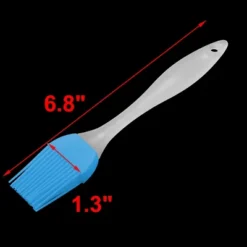 Unique Bargains Silicone Plastic Picnic Barbecue Pastry Brush 6.8" X 1.3" X 0.4" 1 Pc