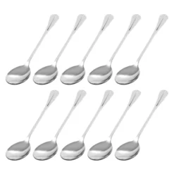 Unique Bargains Stainless Steel Kitchenware Cooking Soup Salt Sugar Dining Spoons 5.1" 10 Pcs 11 Unique Bargains Stainless Steel Kitchenware Cooking Soup Salt Sugar Dining Spoons 5.1" 10 Pcs -Kitchen Tools Shop GUEST 2de06625 eb59 4d32 8a87 c15dceae14f5