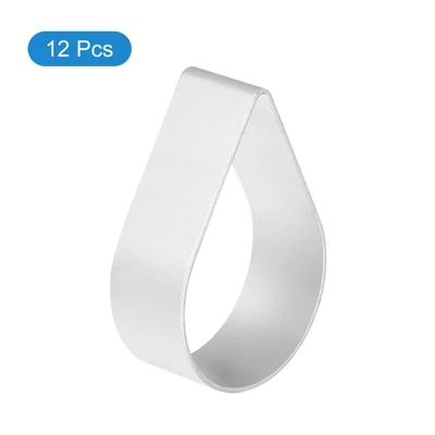 Unique Bargains Metal Biscuit Water Drop Silver Cookie Cutter 2.5 Inch X 1.7 Inch X 0.78 Inch 12 Pcs 4 Unique Bargains Metal Biscuit Water Drop Silver Cookie Cutter 2.5 Inch X 1.7 Inch X 0.78 Inch 12 Pcs - Image 2