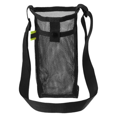 Unique Bargains Mesh Portable Adjustable Strap Water Bottle Bag For Sports 7 Unique Bargains Mesh Portable Adjustable Strap Water Bottle Bag For Sports - Image 5