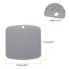 Unique Bargains Silicone Heat Resistant Non-slip Flexible Trivet 6.9 Inch Light Gray 2 Pcs 2 Unique Bargains Silicone Heat Resistant Non-slip Flexible Trivet 6.9 Inch Light Gray 2 Pcs -Kitchen Tools Shop GUEST 3057d9ba e275 4c74 9e54 6cfba0a24691