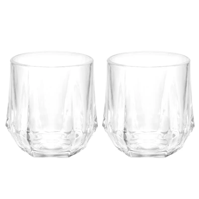 Unique Bargains Geometric Diamond Design Whiskey Glasses Drinkware 2 Pcs 8 Unique Bargains Geometric Diamond Design Whiskey Glasses Drinkware 2 Pcs - Image 6