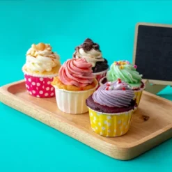Unique Bargains Greaseproof Paper Non-Stick Cupcake Muffins Liners Mini Baking Cups 50 Pcs -Kitchen Tools Shop GUEST 3196aeaf 9dc8 44bf 81ea bb4e4a2ddf0b