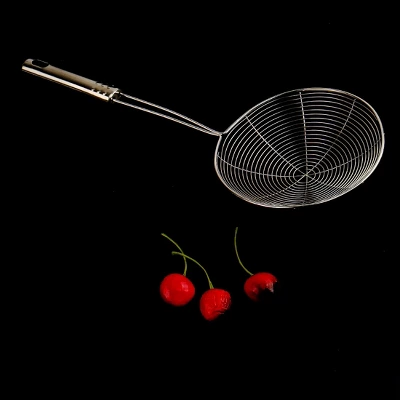 Unique Bargains Kitchen Cookware Net Mesh Long-Ladle Perforated Strainer 5'' Diameter 7 Unique Bargains Kitchen Cookware Net Mesh Long-Ladle Perforated Strainer 5'' Diameter - Image 5