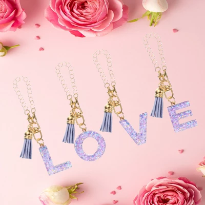 Unique Bargains Resin Lightweight Decorative Sparkling Purple Sequins Tumbler Cup Charm 7 Unique Bargains Resin Lightweight Decorative Sparkling Purple Sequins Tumbler Cup Charm - Image 5