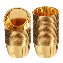 Unique Bargains Greaseproof Paper Non-Stick Cupcake Muffins Liners Metallic Baking Cups 50 Pcs -Kitchen Tools Shop GUEST 3259144c 1c6a 4738 8fb0 0ff1b20f9fc5