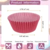 Unique Bargains Greaseproof Disposable Standard Size Cake Cookie Baking Cups 100 Pcs Red -Kitchen Tools Shop GUEST 3268d371 ef76 4350 83c8 b34a8618f7c3