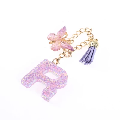 Unique Bargains Star Sequin Letter R Butterfly Tassel Water Cup Pendant Purple 1 Pc 6 Unique Bargains Star Sequin Letter R Butterfly Tassel Water Cup Pendant Purple 1 Pc - Image 4
