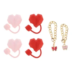 Unique Bargains Durable Drinkware Accessory Red Pink 6 Pcs 11 Unique Bargains Durable Drinkware Accessory Red Pink 6 Pcs -Kitchen Tools Shop GUEST 33b821fd 321a 4225 8250 7a88e6444ba1