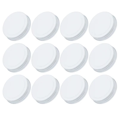 Unique Bargains Leakproof Kitchen Storage Regular Mouth Tinplate Cap Mason Jar Lids 42 Pcs 2.76" 7 Unique Bargains Leakproof Kitchen Storage Regular Mouth Tinplate Cap Mason Jar Lids 42 Pcs 2.76" - Image 5