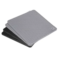 Unique Bargains Silicone Heat Resistant Multi-purpose Trivet Mat 4 Pcs -Kitchen Tools Shop GUEST 38f4bc3b 40be 43d8 b793 a54809d0f937