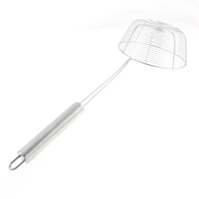 Unique Bargains Kitchenware Stainless Steel Strainer Sieve Ladle Sifter Scoop 5.3'' Dia Silver Tone 4 Unique Bargains Kitchenware Stainless Steel Strainer Sieve Ladle Sifter Scoop 5.3'' Dia Silver Tone - Image 2