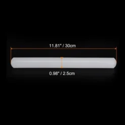 Unique Bargains PP Plastic Non-Stick Kitchen Tools Dough Rolling Pin 1 Pc