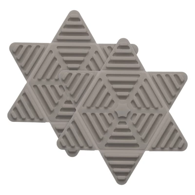 Unique Bargains Hexagon Star Heat Resistant Silicone Trivet Mat For Pots Coasters 2 Pcs 11 Unique Bargains Hexagon Star Heat Resistant Silicone Trivet Mat For Pots Coasters 2 Pcs - Image 9