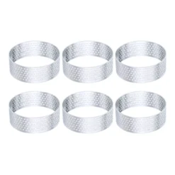 Unique Bargains Stainless Steel Non-Stick Perforated Baking Dessert Round Cake Ring 6 Pcs 20 Unique Bargains Stainless Steel Non-Stick Perforated Baking Dessert Round Cake Ring 6 Pcs -Kitchen Tools Shop GUEST 3a809620 f09f 4d15 b462 c1461a029229