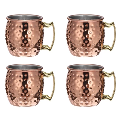 Unique Bargains Stainless Steel Wedding Party Shatterproof Reusable Cocktail Mug 6 Unique Bargains Stainless Steel Wedding Party Shatterproof Reusable Cocktail Mug - Image 4