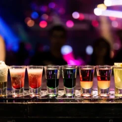 Unique Bargains Polystyrene Lightweight Shot Glasses Drinkware With Turquoise Elements 2 Pcs -Kitchen Tools Shop GUEST 3d6c9e72 e592 44d1 b222 27e79b01973d 6