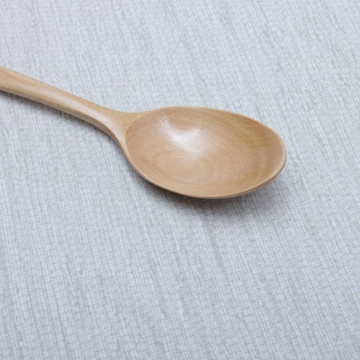 Unique Bargains Kitchen Wooden Soup Spoons For Eating Mixing Stirring Cooking 7.1" Long 1 Pc 6 Unique Bargains Kitchen Wooden Soup Spoons For Eating Mixing Stirring Cooking 7.1" Long 1 Pc - Image 5