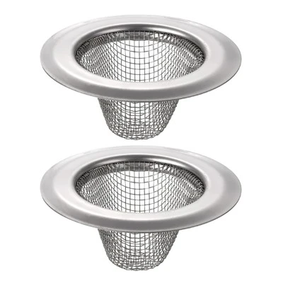 Unique Bargains Stainless Steel Mesh Durable Rust-Proof Kitchen Sink Strainer 2 Pcs 6 Unique Bargains Stainless Steel Mesh Durable Rust-Proof Kitchen Sink Strainer 2 Pcs - Image 4