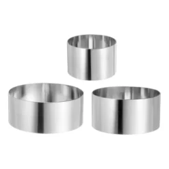 Unique Bargains Stainless Steel Seamless Nonstick Mirror Coating Round Cake Ring 3 Pcs 19 Unique Bargains Stainless Steel Seamless Nonstick Mirror Coating Round Cake Ring 3 Pcs -Kitchen Tools Shop GUEST 42253dcb 57fd 4ff6 bb48 885cd991827a
