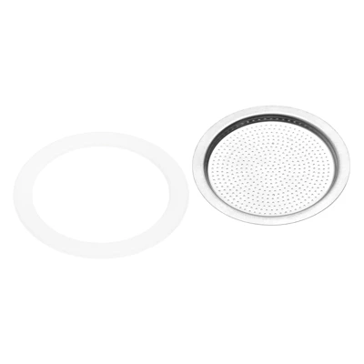 Unique Bargains Coffee Machine Replacement Mocha Pot Silicone Gaskets And Stainless Steel Filters 10 Unique Bargains Coffee Machine Replacement Mocha Pot Silicone Gaskets And Stainless Steel Filters - Image 8