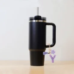 Unique Bargains Star Sequin Letter Y Flower Tassel Water Cup Pendant Purple 1 Pc -Kitchen Tools Shop GUEST 44c47373 98b8 48bf ba43 891d0402e645