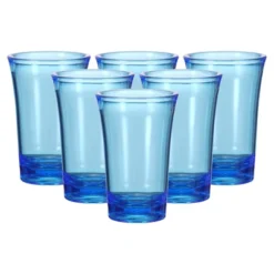 Unique Bargains Polystyrene Ombre Round Spirits Liquors Drinkware Shot Glasses 1.2oz 6 Pcs -Kitchen Tools Shop GUEST 45200658 c75f 4026 9ca6 c503fe3368a6