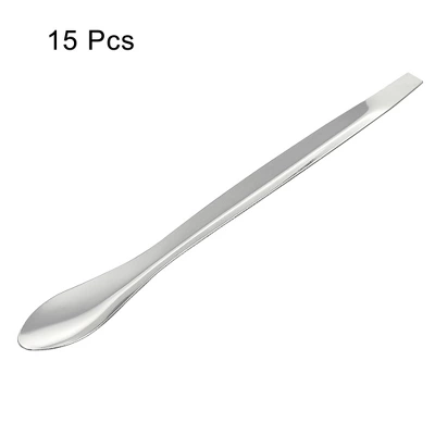 Unique Bargains 201 Stainless Steel Smooth Powders Sampling Micro Lab Spoons 15 Pcs 4 Unique Bargains 201 Stainless Steel Smooth Powders Sampling Micro Lab Spoons 15 Pcs - Image 2