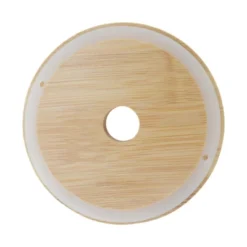 Unique Bargains Convenient Silicone Seal Cup Cover Wood Tone 1 Pc -Kitchen Tools Shop GUEST 456f2191 01c8 47a6 ad8b 711b2d1ac07e