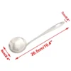 Unique Bargains Stainless Steel Silver Tone Long Handle Durable Soup Ladle 10" X 2.4" X 0.8" Silver Tone 2 Pcs 2 Unique Bargains Stainless Steel Silver Tone Long Handle Durable Soup Ladle 10" X 2.4" X 0.8" Silver Tone 2 Pcs -Kitchen Tools Shop GUEST 46062db0 4db6 46d6 838c 575d8b4b12d6