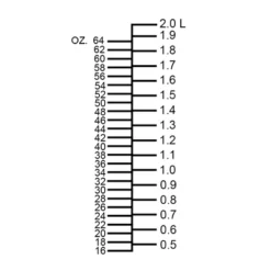 Unique Bargains Measuring Cup Including ML Scale Ounce Scale Stainless Steel Graduated Beaker With Handle For Lab Kitchen Liquids -Kitchen Tools Shop GUEST 466f157e 33b1 46df 877e 34fa9c5ae9fa