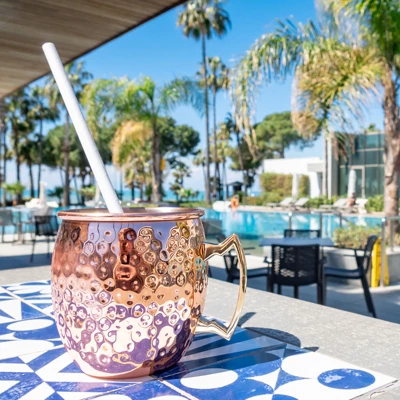 Unique Bargains Stainless Steel Wedding Party Shatterproof Reusable Cocktail Mug 5 Unique Bargains Stainless Steel Wedding Party Shatterproof Reusable Cocktail Mug - Image 3