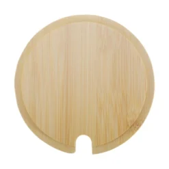 Unique Bargains Flexible With Spoon Hole Cup Cover Wood Tone 1Pc -Kitchen Tools Shop GUEST 4874c189 cddb 4573 844b d07a92ceb71c