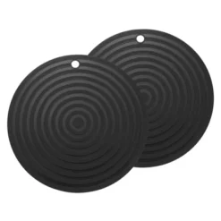 Unique Bargains Round Heat Resistant Silicone Trivet Mat With Hang Hole 2 Pcs 21 Unique Bargains Round Heat Resistant Silicone Trivet Mat With Hang Hole 2 Pcs -Kitchen Tools Shop GUEST 48bd38d1 ac9c 422b 8043 15cd89c724be